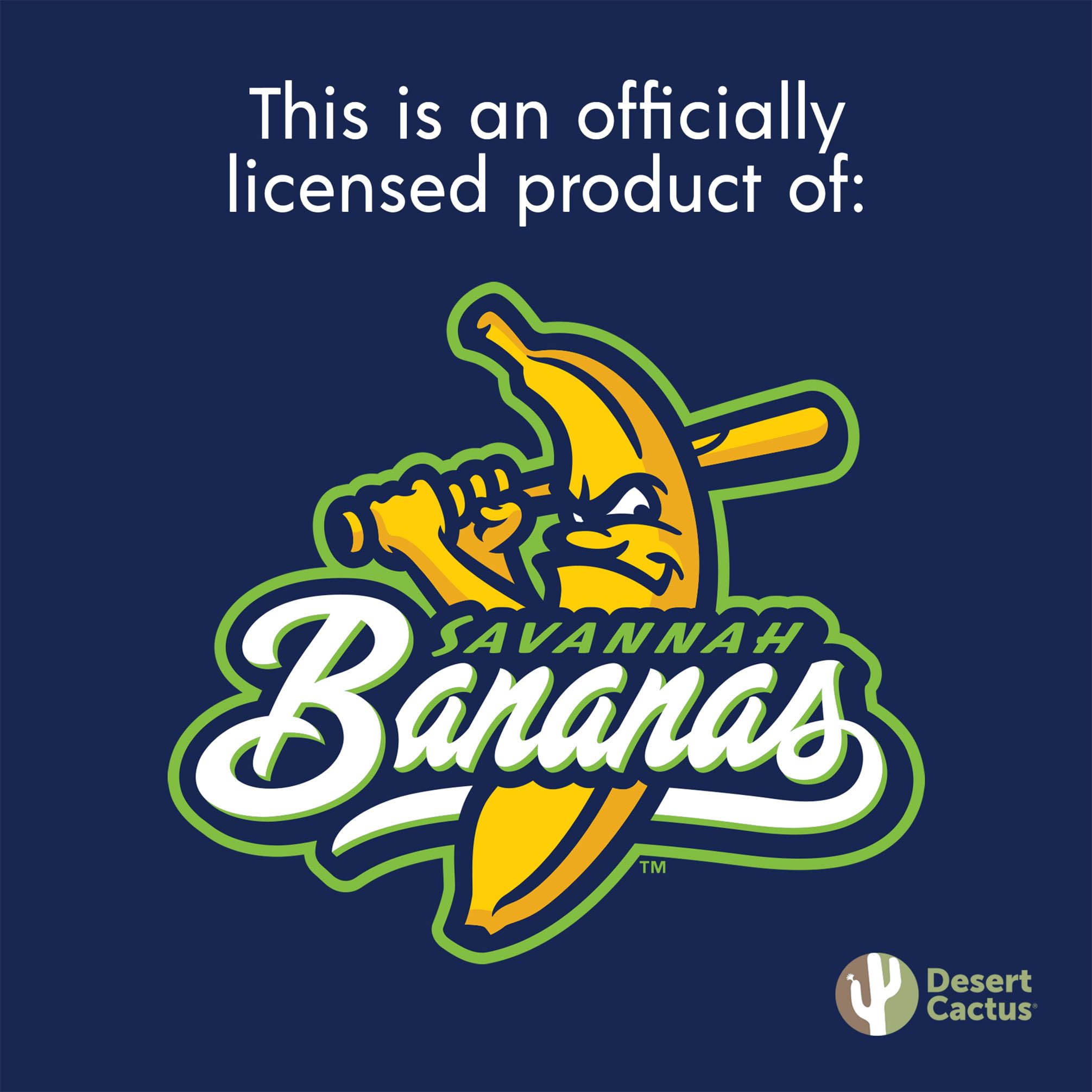 Amazon.com : Desert Cactus Savannah Bananas Baseball Flag 100